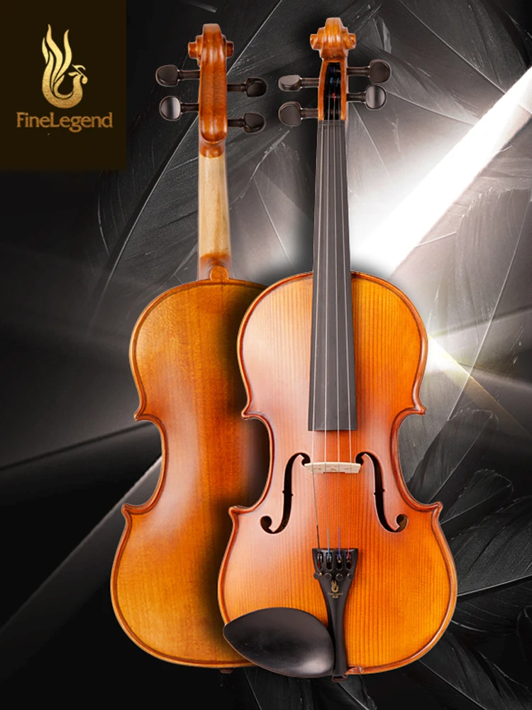 

Handmade 1/4 3/4 4/4 Violin Professional Wood Violin Grading violin Italian craft violin FLV1124