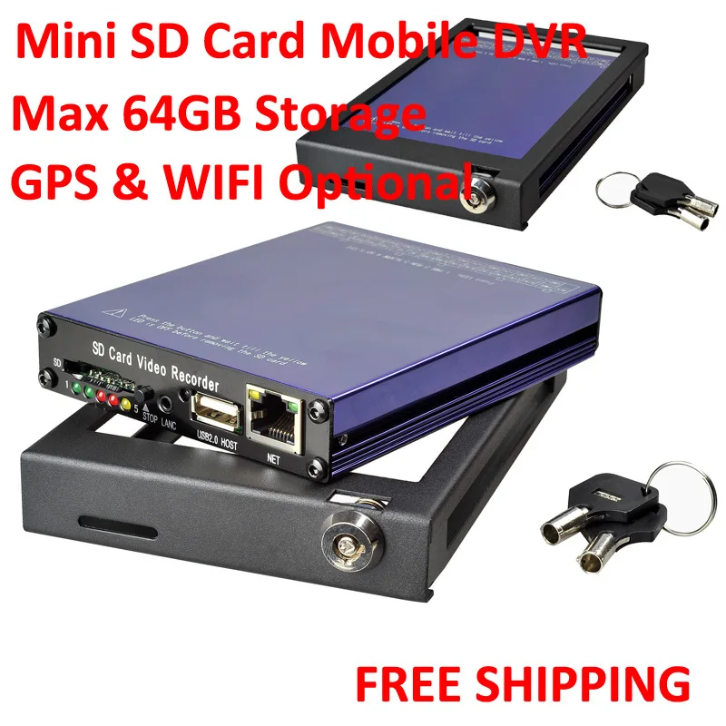 TVision CCTV, Mini SD Card Mobile DVR, Car Security, GPS and WIFI
