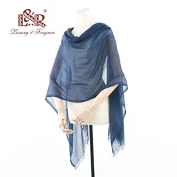 2018 Элитный бренд шерстяной шарф, платки Для женщин шелковый шарф кисточкой шифон шаль Для женщин парео Пляж Засыпать Sarong хиджаб