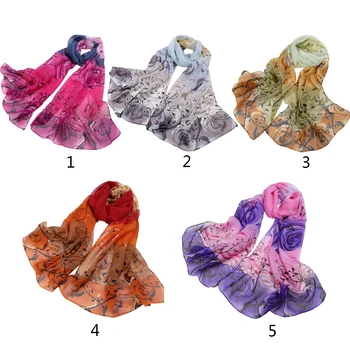 

Cotton Scarf Han Flowers Roses And Scarves Quality Goods Printed Chiffon Polyester Scarves Sell Beach Silk Scarf