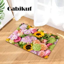 Придверные коврики с цветочным принтом коврики для кухни и ванной 40X60or50x80cm