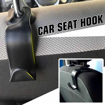 

1pcs Auto Car Hooks Hangers Organizer Universal for BMW E60 Ford focus 2 Kuga Mazda 3 cx-5 Volkswagen Polo Golf 4 6 GTI