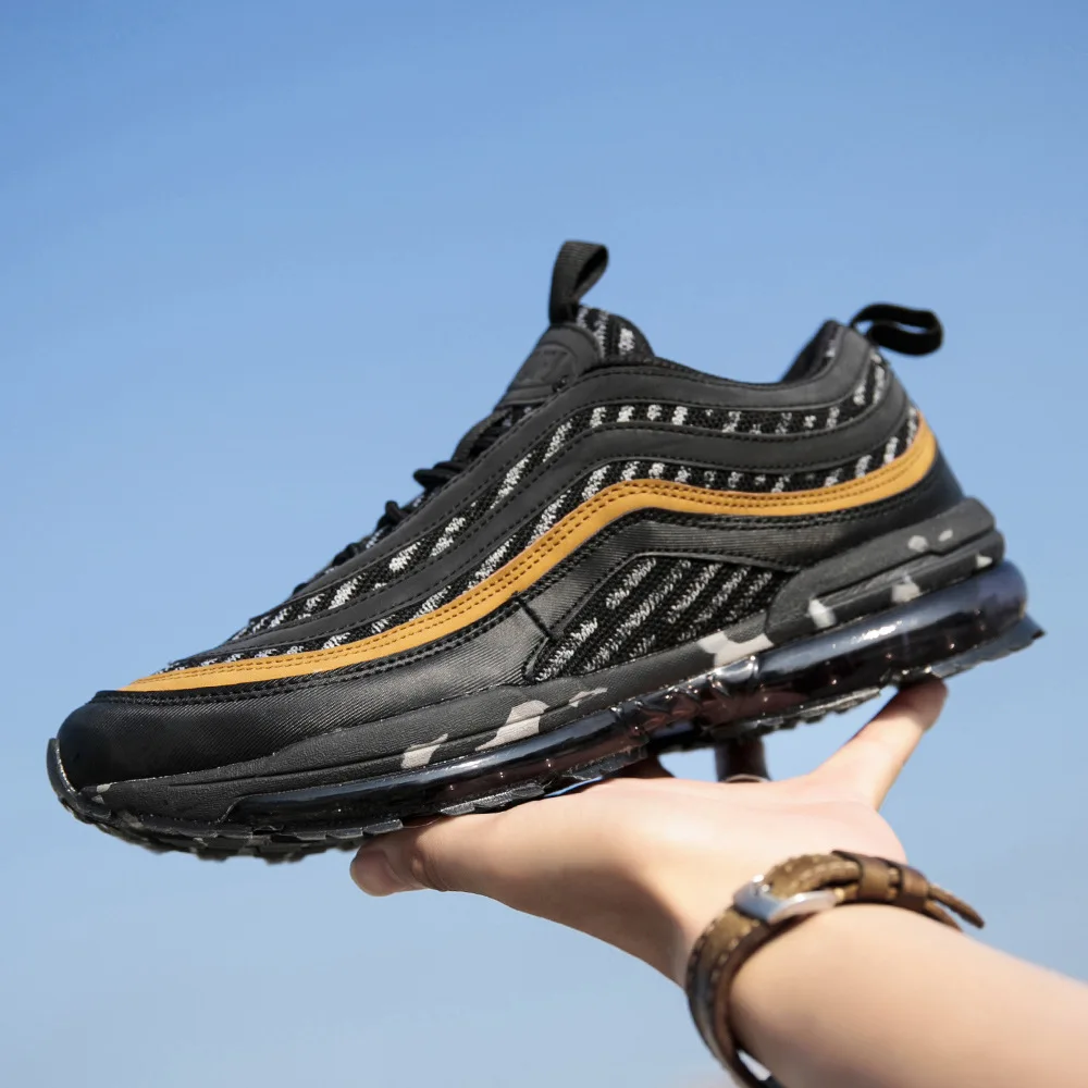 

Autumn Full palm air cushion shoes male Sneakers Korean version trend casual running travel shoes