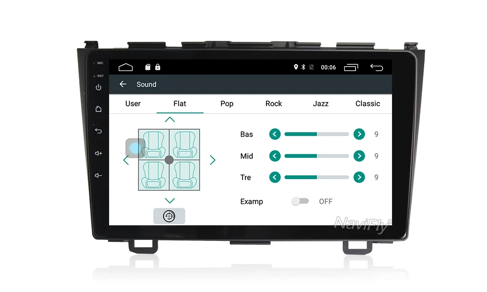 Clearance NaviFly 9" 4G WIFI Android 7.1 Car multimedia player radio for Honda CR-V CRV 2007 2008 2009 2010 2011 with GPS Navigation 15