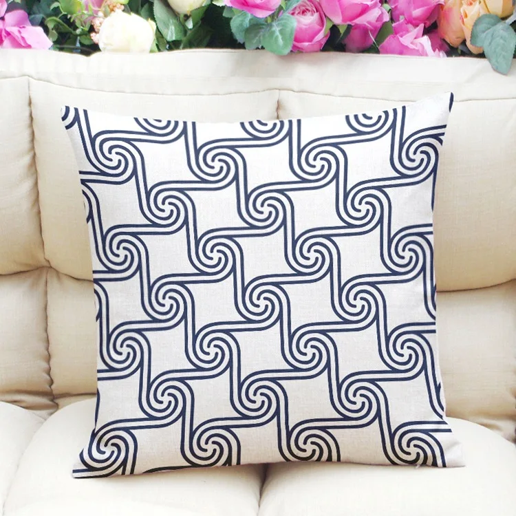 Traditional Ethical Japanese Plaid Patterns Throw Pillow Cover Decorative Massager Pillows Linen Zip Diy Home Decor Gift 18x18 Decorative Pillows Aliexpress