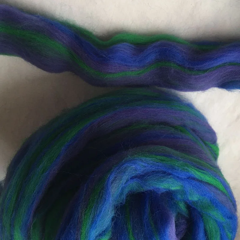 WFPFBEC mixture Merino Wool for felting wool roving fiber 50g 100g 200g 300g 500g 1000g Perfect in Wet and needle Felting no.103