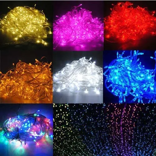 Luminarias 10 м 100 SMDs светодиодный Рождественский светильник s Свадебная вечеринка сад
