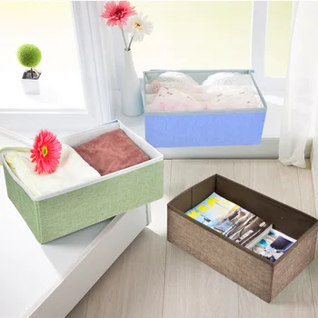 

1pc Household Portable Box Organizer Storage Box For Clothes Book Toy Packing Makeup Underwear Foldable PP Lid High Quality
