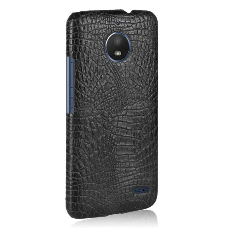 Чехол для Motorola Moto E4 Plus чехол E4Plus твердая задняя крышка из искусственной кожи E 4