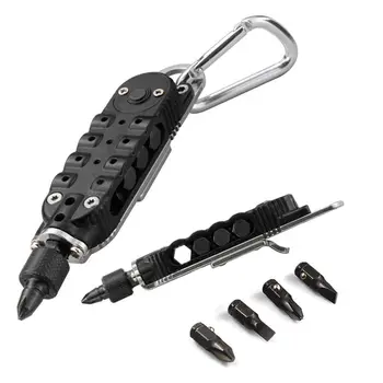 

Multi Tool 3.75" Hex Wrench Philips Driver Screwdriver Bottle Opener outdoor tools