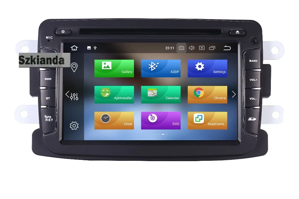 7 дюймов Android 8,0 автомобильный dvd-плеер для Dacia Sandero Duster Renault Captur Lada Xray 2 Logan 2 ram 3g wifi gps навигация радио