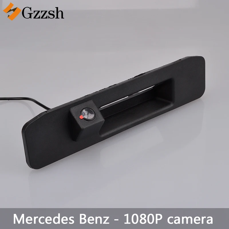 Автомобильная камера заднего вида 1080P HD для Mercedes Benz ML GLA GLC GLE A180 A200 A260 ручка