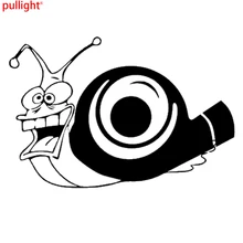 Autocollant d'escargot Turbo en vinyle, décalcomanies de style de voiture
