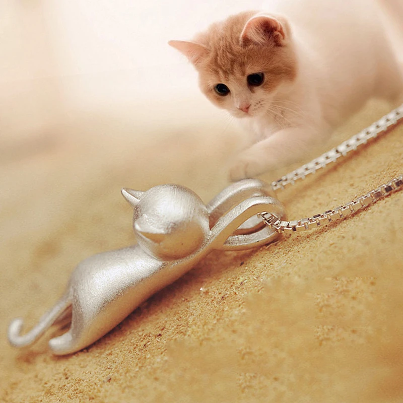 HTB1of HTB1of NEW FASHION LOVELY SILVER PLATED NECKLACE +TINY CUTE CAT PENDANTS-Cat Jewelry-Free Shipping NEW FASHION LOVELY SILVER PLATED NECKLACE +TINY CUTE CAT PENDANTS-Cat Jewelry-Free Shipping HTB1of