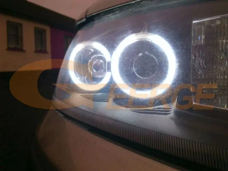 FIAT PUNTO Mk2 1999 2000 2001 2002 2003 Headlight ccfl angel eyes(6)