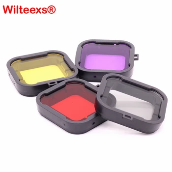 

WILTEEXS Lens Filter Diving Filter for HERO 3+ 4 Camera Housing Case Underwater Lens Converter Camera Accessories