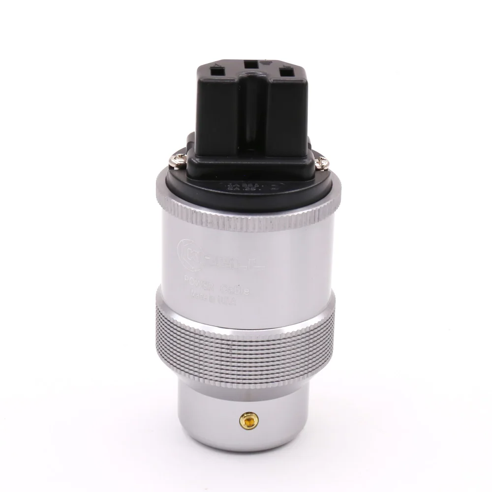 1 шт. HIFI кабель питания штекер US/UK/EU/AU стандартный разъем из чистой меди IEC