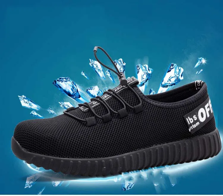 2018-New- men- Fashion- Safety- Shoes- Breathable- flying- woven- Anti-smashing- steel- toe- caps- Anti-piercing -Deodorant- mens- work- Shoes (9)