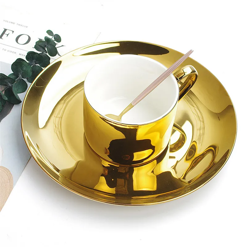 الفضة الذهب لوحة القهوة أكواب الشاي الحليب أكواب لون نقي علامة لوحات الإبداعية drinkware coffeeware الفضة الذهب لوحة القهوة أكواب الشاي الحليب أكواب لون نقي علامة لوحات الإبداعية drinkware coffeeware