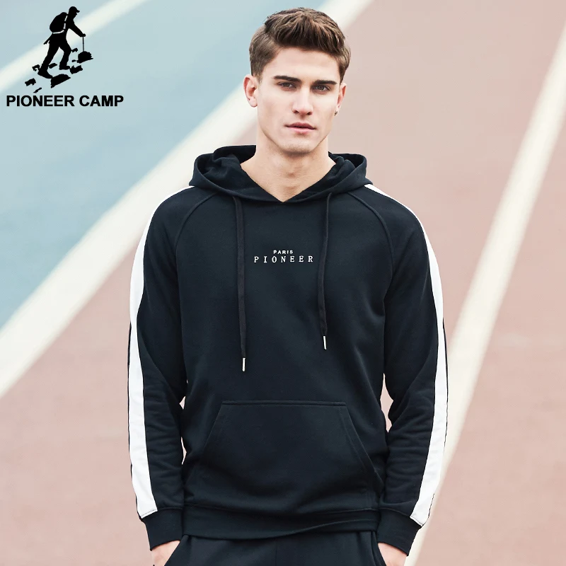 Pioneer Camp 2017 new Spring hoodie sweatshirt men brand clothing fashion male hoodies top ...