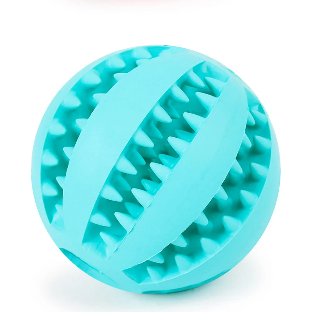 Haustier Hund Spielzeug Interaktive Natürliche Gummi Ball
