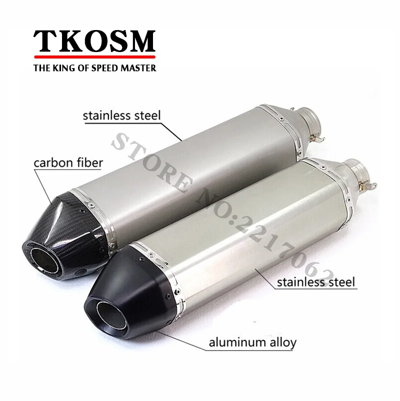 51 Mm Universal Motorcycle Modefied Off road Motocross Exhaust Pipe