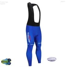 Мужские UCI Team QUICK STEP велосипедные длинные велосипедные штаны 12D гелевые велосипедные колготки Mtb Ropa Pantalon Ciclismo Invierno зимние