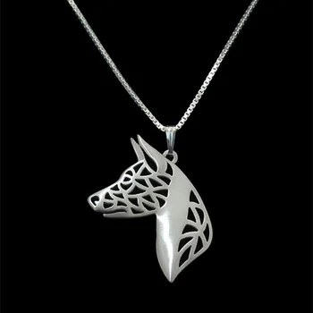 

Basenji Profile Pendant Animal Necklace Hunger Games Women Best Friend Choker