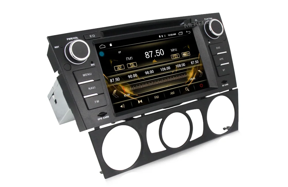 Perfect free shipping 4G lte Android 7.1 Car DVD Player multimedia for BMW E90 E91 E92 E93 with WIFI BT 2G RAM 16G ROM GPS navigation 34