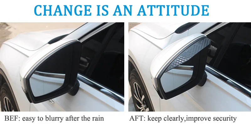 2 шт. для Chevrolet Captiva 2008-2015, SNCN Автомобильное зеркало заднего вида для бровей защита от дождя украшения Аксессуары