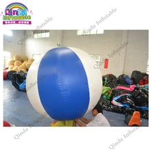 Настроить 0,18 мм ПВХ Желтый гелий блимп/надувной Гелиевый шар с логотипом для рекламы