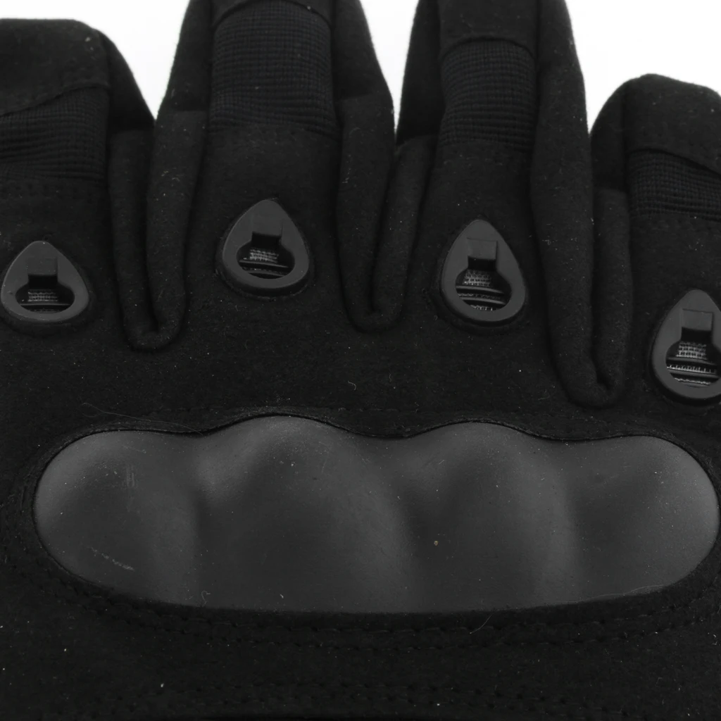 Skateboard Longboard Slide Gloves Full Finger with Pucks Standard Size for Downhill & Freeride Full Finger Skateboard Gloves