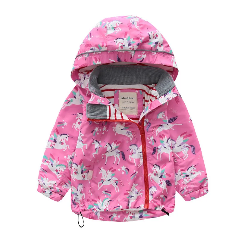 girls unicorn winter coat