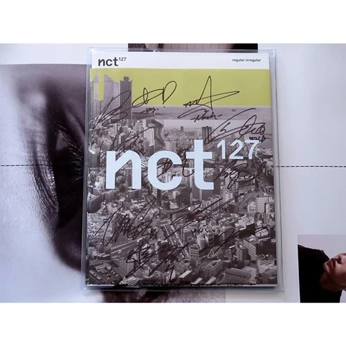 Подписанный NCT 127 NCT127 autographed1st альбом обычный-неправильный CD+ Фотокнига K-POP 102018 - Цвет: REGULAR Ver