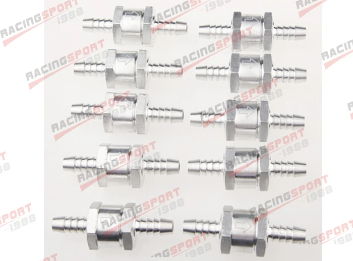 6mm 1/4" Fuel Non-Return One Way Check Valve Petrol Diesel Marine