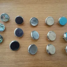 5 компл. = 15 шт. труба палец кнопка жемчуг набор Настоящее ушка оболочки мигающий/жемчуг