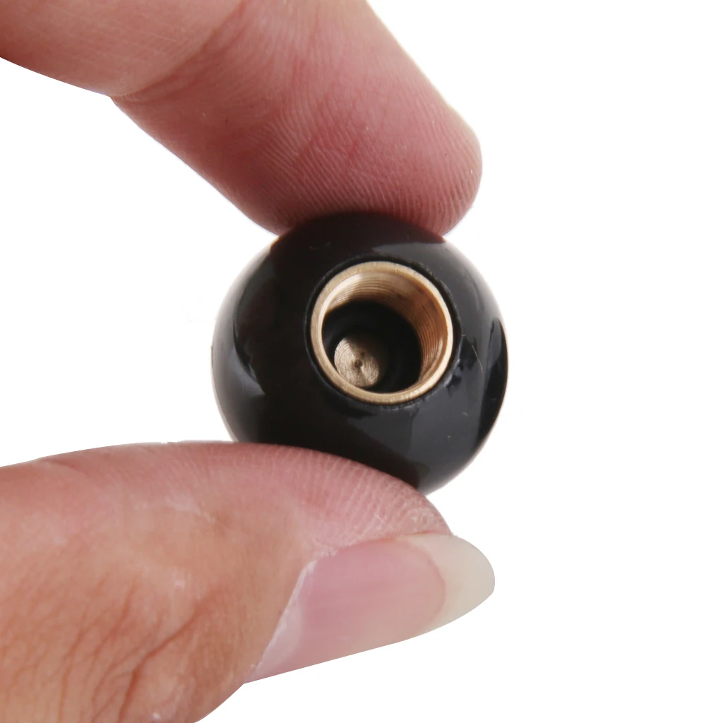 Pack-2 Black POOL 8 BALL Car Wheel Tyre Air Valve Dust Caps Wheel Rim