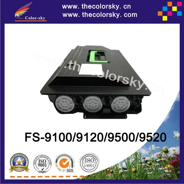 

(CS-TK70) BK compatible toner printer cartridge for Kyocera TK70 TK76 FS9100 FS9120 FS9500 FS9520 (40k pages) free Fedex