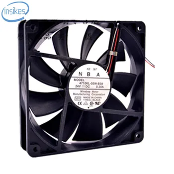 

4710KL-05W-B39 Double Ball Bearing Cooling Fan DC 24V 0.2A 3.6W 2200RPM 12025 12cm 120*120*25mm 3 Wires