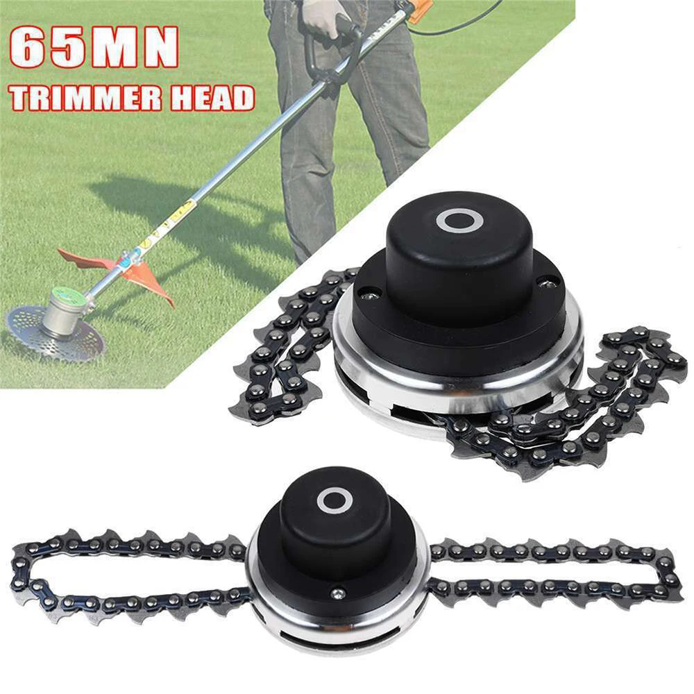 33cm Universal Head Grass Trimmer Head Lawn Garden Mower Power Sharpener Cutter with Thickened