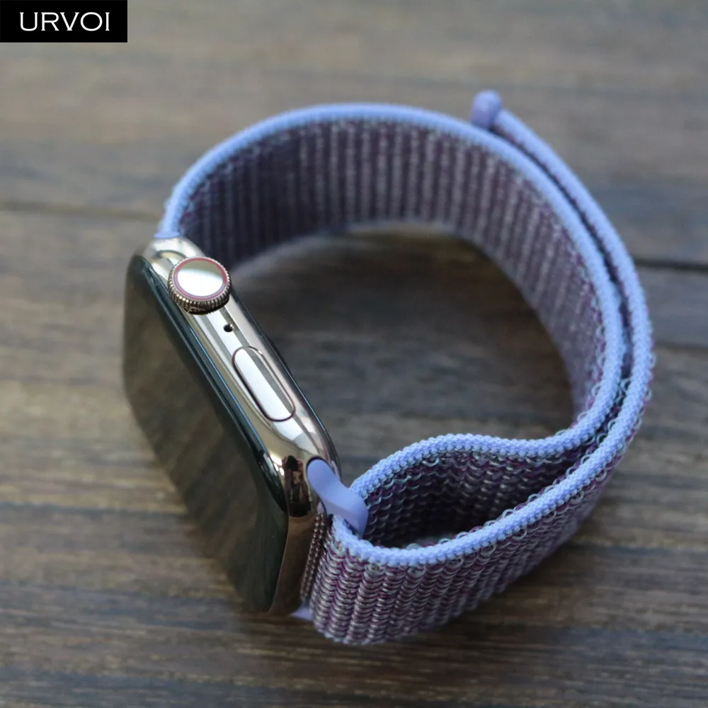 URVOI Спортивная петля для apple watch серия 4321 ремешок iwatch двухслойный