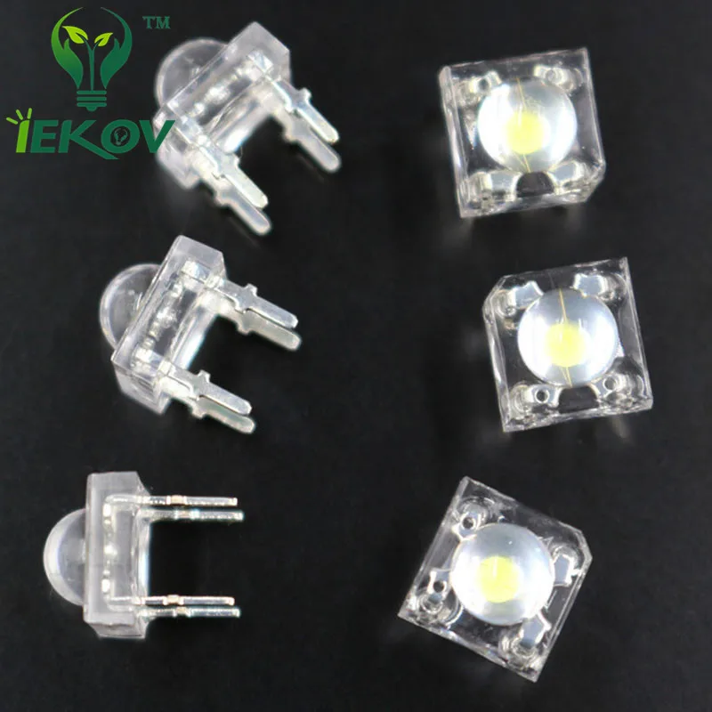 20 x LED 5mm Dome Superflux Warm Soft White Piranha LEDs Sign Lights Super Flux