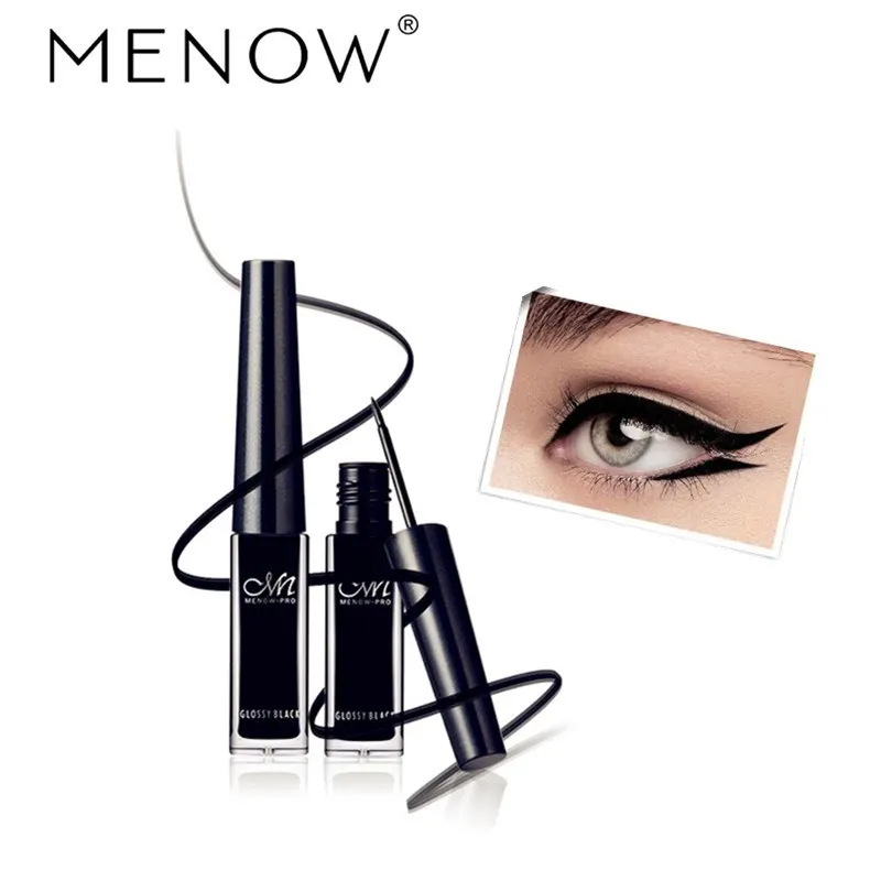 

MENOW Eyeliner & Black/Brown Eyebrow Pencil Eye Makeup Combination Long Lasting Waterproof Quick Dry Eye Makeup Set Cosmetics