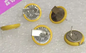 

100PCS Brand new original Japanese button cell CR1225 H-type soldering foot 3V