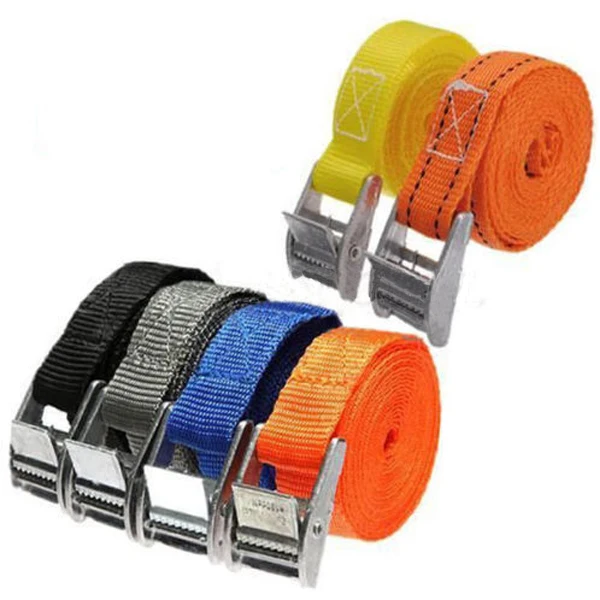 

New Metal Cam Buckle Tie Down Strong Nylon Quick Lock Strap Luggage Cargo Lash Fasten Belt wholesale