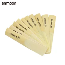 Ammoon 10 шт. Sax Reeds 2,5 2-1/2 бамбуковые трости Набор для Eb альтсаксофон, саксофон деревянный духовой инструмент Запчасти и аксессуары