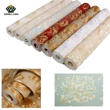 1volume / Piece 10M Self-adhesive Wallpaper PVC Waterproof Wall Stickers Furniture Vinyl Decorative Film Cabinet Home Decoration