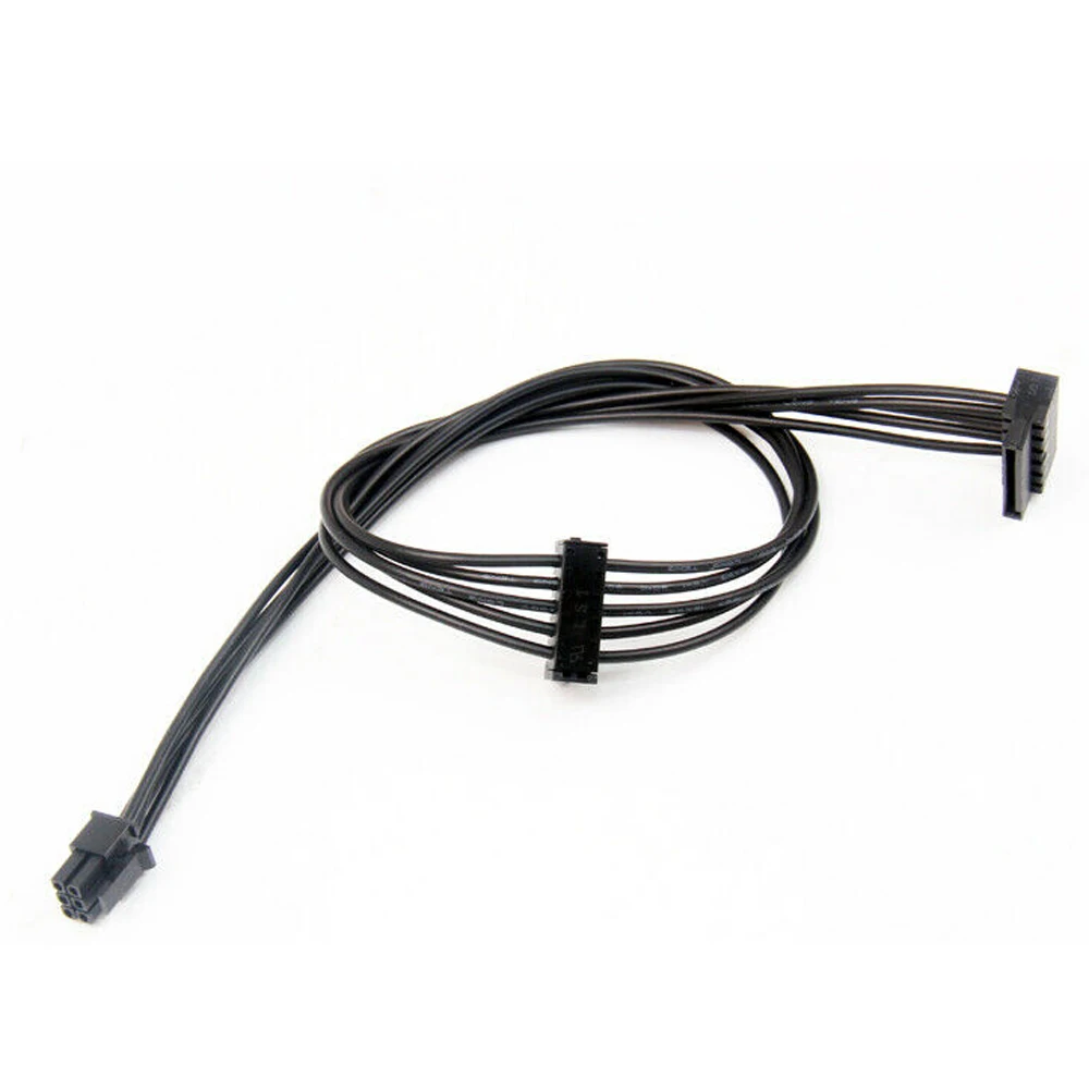 Компьютерная шина PCI E мини 6 Pin до 2 SATA 15PIn Питание кабель для Dell 3250 3268 3650 3653 3660 3667 3668|