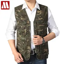 Мужская одежда s& wo на весну и осень, Модный повседневный жилет, мужской Камуфляжный жилет, мужская куртка без рукавов, многофункциональный жилет с карманами