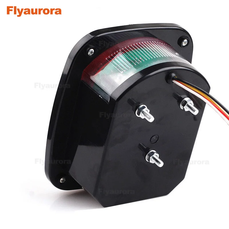 Flyaurora пара Красный/White39 светодиодный/16 светодиодный Автомобильный задний стоп